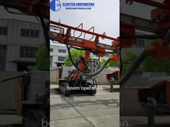 معدات حفر الصخور الهيدروليكية DTH بعمق 35 متر ضاغط هواء