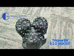 رأس حفر ثلاثي المخاريط 6 1-2 IADC637 API 3 1-2 REG