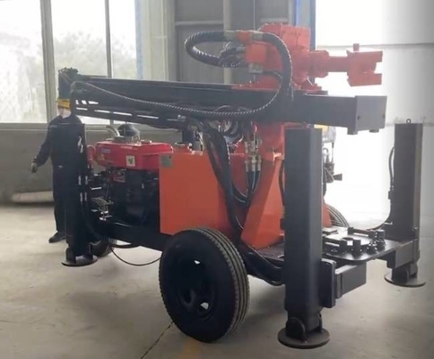 جهاز حفر البئر المتنقل GL130T في المناطق الضيقة
