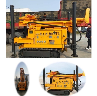 90KW Borehole Drill Rig Machines نوع الزاحف الهيدروليكي بالكامل