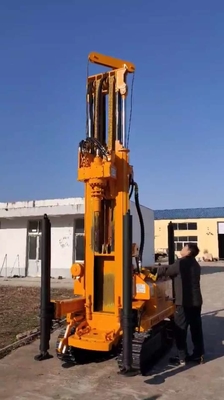 260A 300m آلة حفر الزاحف ، جهاز حفر مدمج لحديقة المنزل