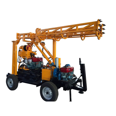 XY-1 / XY-1A / GL200 / GL250 / GL300 جهاز حفر آبار المياه بأربع عجلات