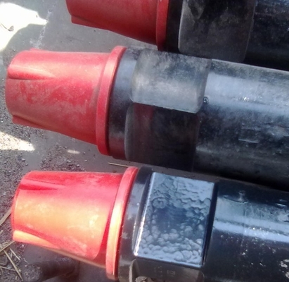 6.5mm سمك حفر أنابيب الصلب 114mm قطرها مع 3-1 / 2 API REG خيط