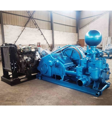 BW850/2 مضخة الوحل المحمولة للحفر 600-850 لتر/دقيقة معدل تدفق نظري