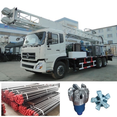 جهاز حفر آبار المياه بقوة 300 متر محرك ديزل Yuchai YC6J180-33
