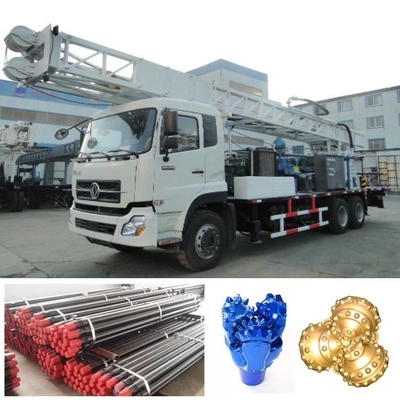 جهاز حفر آبار المياه بقوة 300 متر محرك ديزل Yuchai YC6J180-33