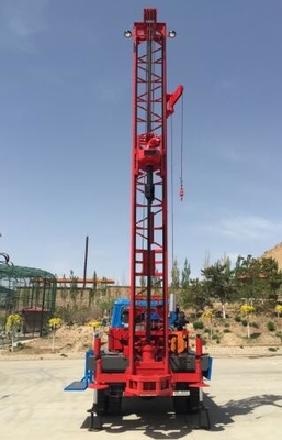 GL-III شاحنة محرك الديزل معدات حفر الآبار 400m