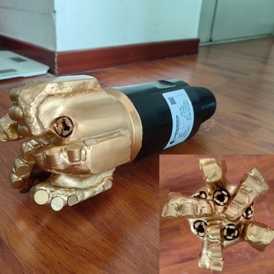 152mm الصلب الجسم Pdc مثقاب حفر بئر بئر 5 شفرات للصخور الصلبة