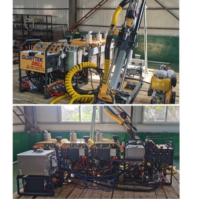 Bq Nq Hq Wireline Coring Expling Exploration Drilling Rigs Portable 300m 800m