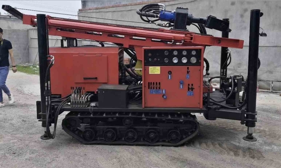 آلة حفر آبار المياه Dth CE 180 متر نوع الزاحف