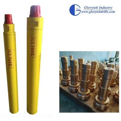 DHD360 Borehole Hard Rock Dth Drilling Hammer مع لقم الثقب