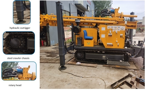 جهاز الحفر الحراري الأرضي CE GL300S 77KW 330m