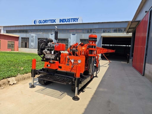 حفارات التنقيب عن المعادن الزاحفة المحمولة Glxy-2t 500m البئر الأساسية