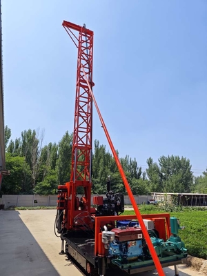 الحفارات الاستكشافية PQ GLXY-2T الحفرة المائلة الزاحف المحمولة البئر المعدنية