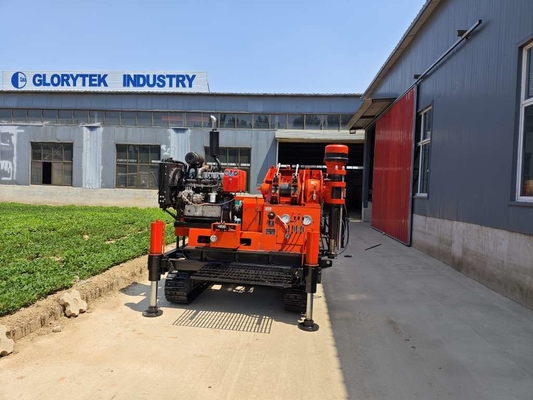 الحفارات الاستكشافية GLXY-2T نوع الجنزير 300m 400m 500m