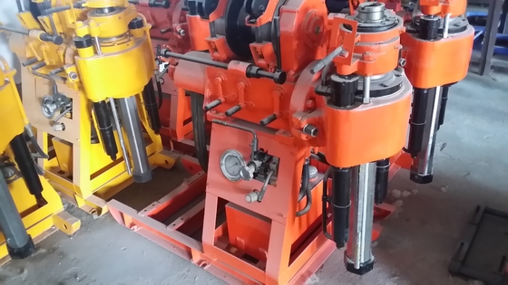 XY-1A 100/180m عمق حفر أجهزة حفر قطر الثقب الأصلي 150mm / قطر الثقب النهائي 75/46mm