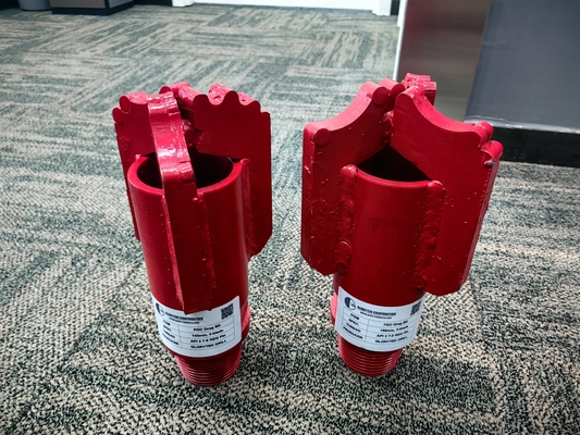 PDC Drag Bit 140mm-150mm 3 الجناح 2 7-8REG API القياسية Drag Bit حفر البئر الحرارية الأرضية