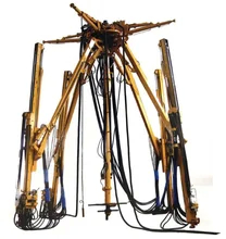 آلة الحفر الكبيرة 37 KW المحرك 3.5-5.6 M ارتفاع النفق 90-254mm قطر
