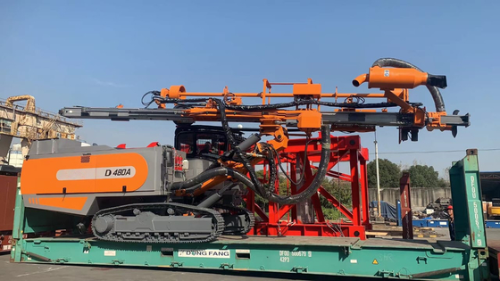 D480A قوية 114mm حفر الأنابيب 35m سطح متكامل حفر الصخور أجهزة للتعدين