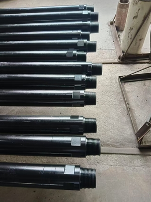 عصا الحفر 3m 4 1/2 &quot; Metzke خيط أسفل أنبوب الحفر الثقب