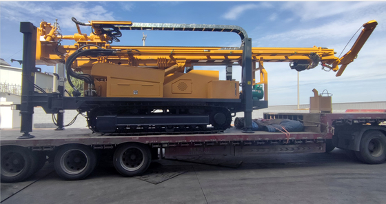 أجهزة الحفر RC مع قوة رفع 47 طن وقطر الحفر 105-550 مم مدعومة بمحرك ديزل Weichai 176kw