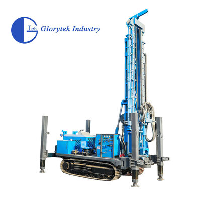 GL600S نوع الزحف حفر البئر المائي / حفر الجهاز لعمق 600m و 105-500mm قطر