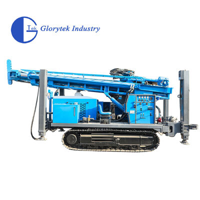 GL600S نوع الزحف حفر البئر المائي / حفر الجهاز لعمق 600m و 105-500mm قطر