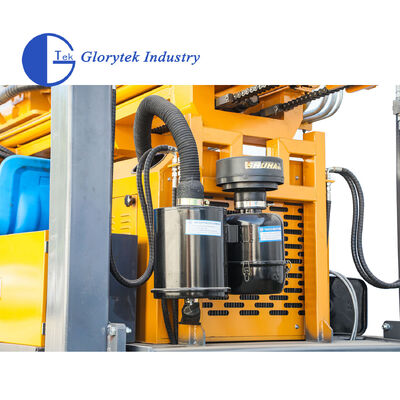 حفارة آبار المياه ذات الزاحف المطاطي/حفارة حفر الآبار للري الزراعي والصناعات