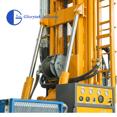 500 متر كاملة شاحنة هيدروليكية حفر البئر المياه للخدمات الثقيلة