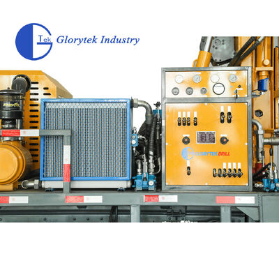 500 متر كاملة شاحنة هيدروليكية حفر البئر المياه للخدمات الثقيلة