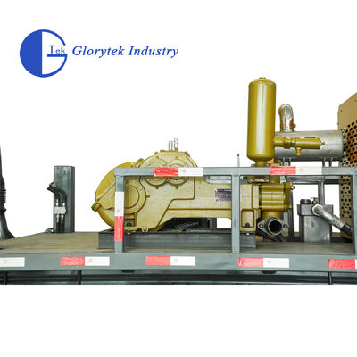 500 متر كامل هيدروليك شاحنة حفر عميق مع مضخة الوحل