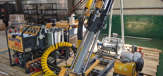 جهاز الحفر/المثقاب الأساسي GL300 مناسب للاستخدام في المناطق الجبلية ذات وسائل النقل غير المريحة
