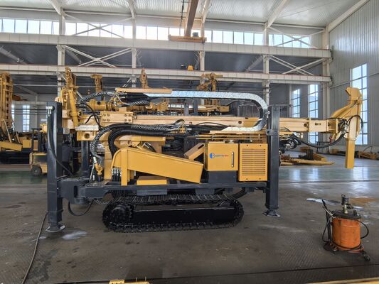 معدات الحفر الهيدروليكية الكاملة ، حفر المطرقة العلوي عمق 300 متر