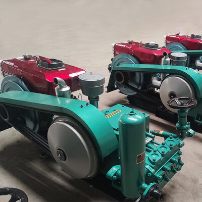 مضخة مكبس أحادية الفعل أفقية عالية الجودة بثلاث أسطوانات ترددية لحفر اللب