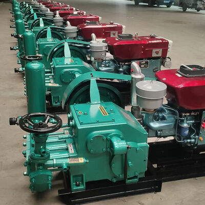 مضخة مكبس أحادية الفعل أفقية عالية الجودة بثلاث أسطوانات ترددية لحفر اللب