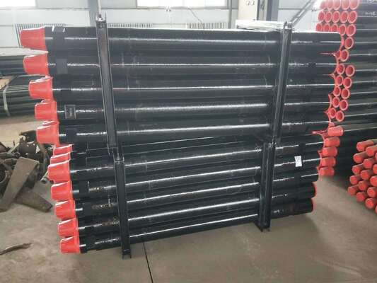 قضيب حفر آبار المياه من الصلب الكربوني بقطر 114 مم وطول 6090 مم لآلات الحفر