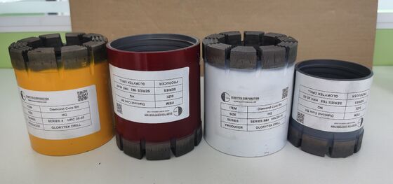 لقم ألماسية سلكية BQ/NQ/HQ/PQ ذات مواصفات كاملة مع عمر طويل لاستكشاف التعدين