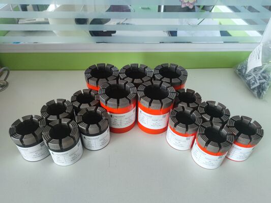 لقم ألماسية سلكية BQ/NQ/HQ/PQ ذات مواصفات كاملة مع عمر طويل لاستكشاف التعدين