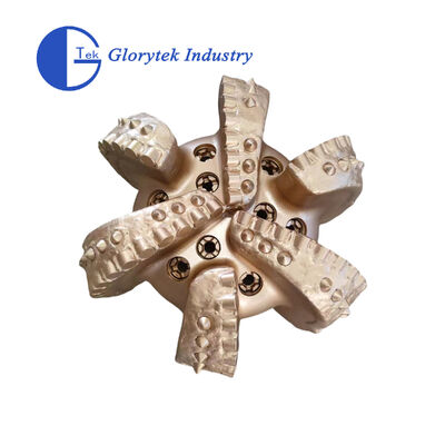 لقمة حفر بي دي سي عالية الأداء مقاس 17 1/2 بوصة بـ 6 شفرات بجسم فولاذي أو مصفوفي