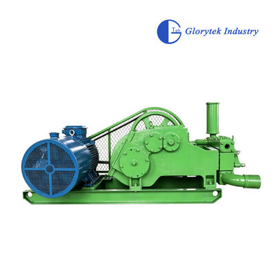 مضخة طين ثلاثية الضغط العالي 75kW BW1000/10 للحفر الاتجاه الأفقي (HDD)